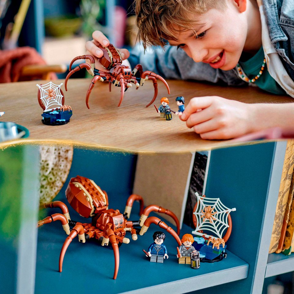 LEGO® Aragog im Verbotenen Wald™ (76434), LEGO Harry Potter™ Konstruktionsspielsteine, (195 St), Made in Europe