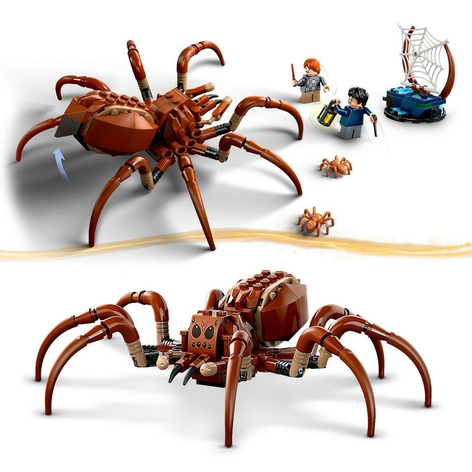 LEGO® Aragog im Verbotenen Wald™ (76434), LEGO Harry Potter™ Konstruktionsspielsteine, (195 St), Made in Europe