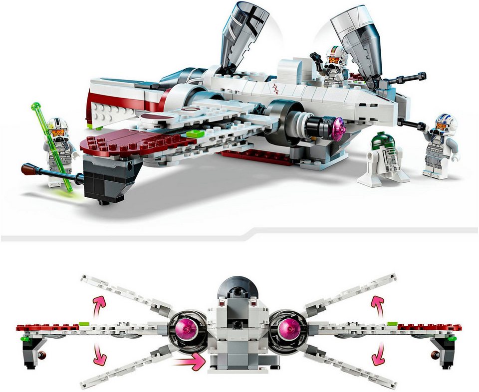 LEGO® ARC-170 Starfighter™ (75402), LEGO Star Wars Konstruktionsspielsteine, (497 St), Made in Europe