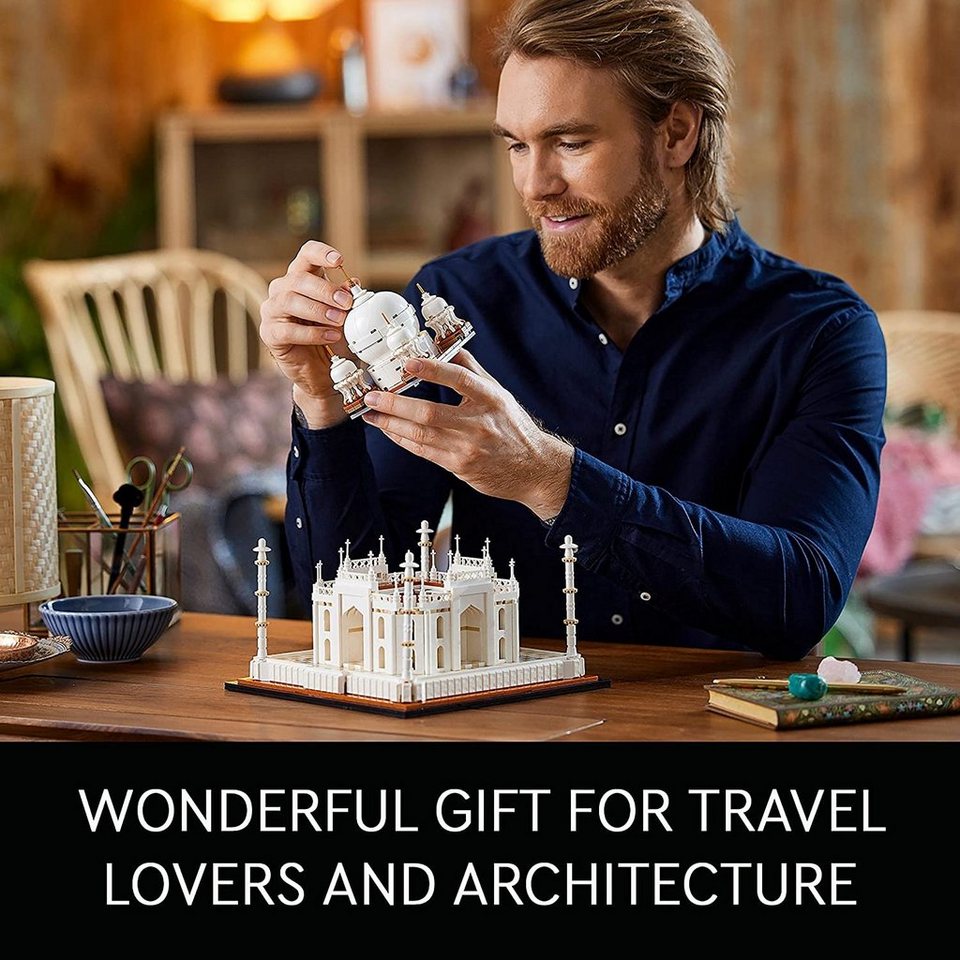 LEGO® Architecture 21056 Taj Mahal Bausatz geeignet ab 18 Jahren Spielbausteine, (2022 St)