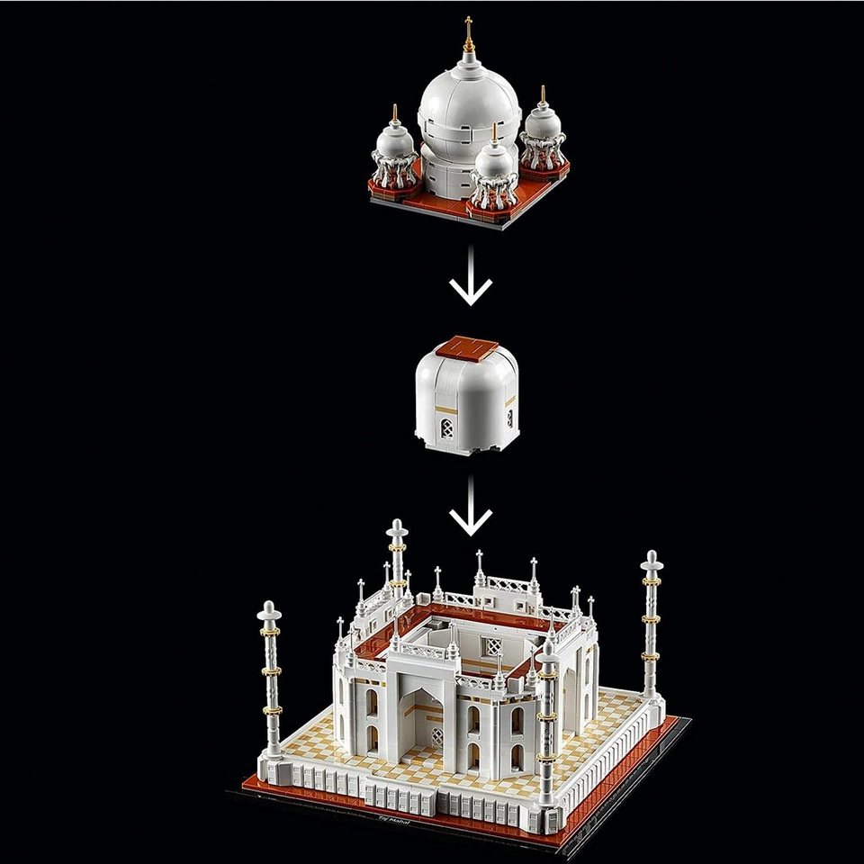 LEGO® Architecture 21056 Taj Mahal Bausatz geeignet ab 18 Jahren Spielbausteine, (2022 St)