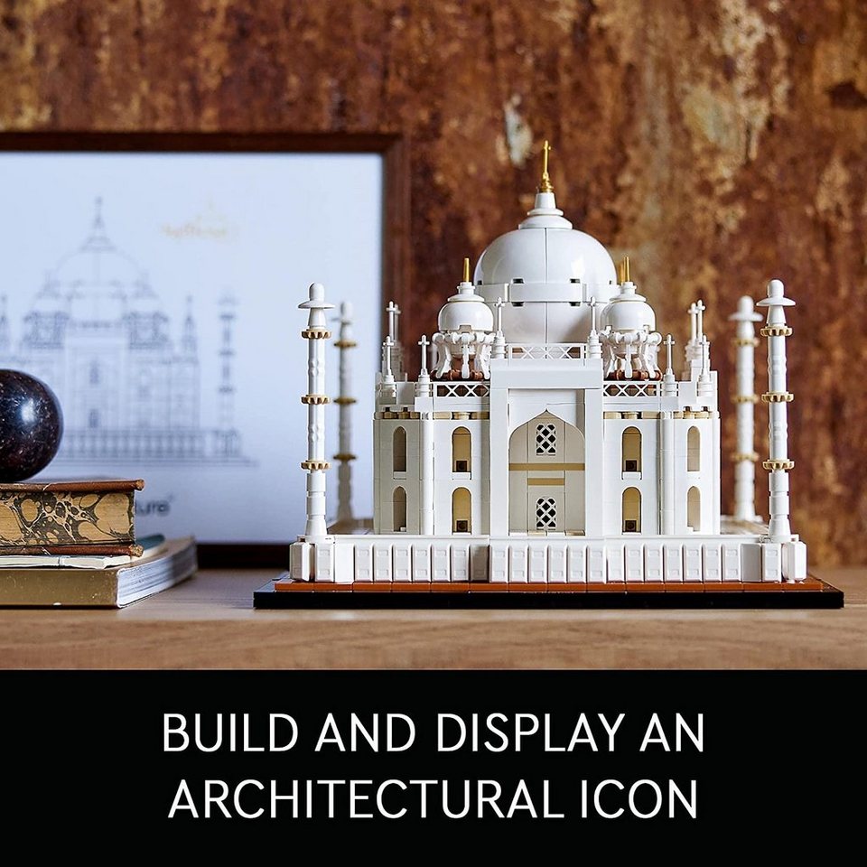 LEGO® Architecture 21056 Taj Mahal Bausatz geeignet ab 18 Jahren Spielbausteine, (2022 St)