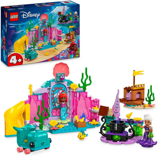 LEGO® Arielles Kristallhöhle (43254), LEGO Disney Princess Konstruktionsspielsteine, (141 St), Made in Europe