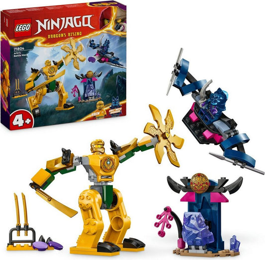 LEGO® Arins Battle Mech (71804), LEGO Ninjago Konstruktionsspielsteine, (104 St), Made in Europe