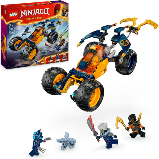 LEGO® Arins Ninja-Geländebuggy (71811), LEGO® NINJAGO Konstruktionsspielsteine, (267 St), Made in Europe