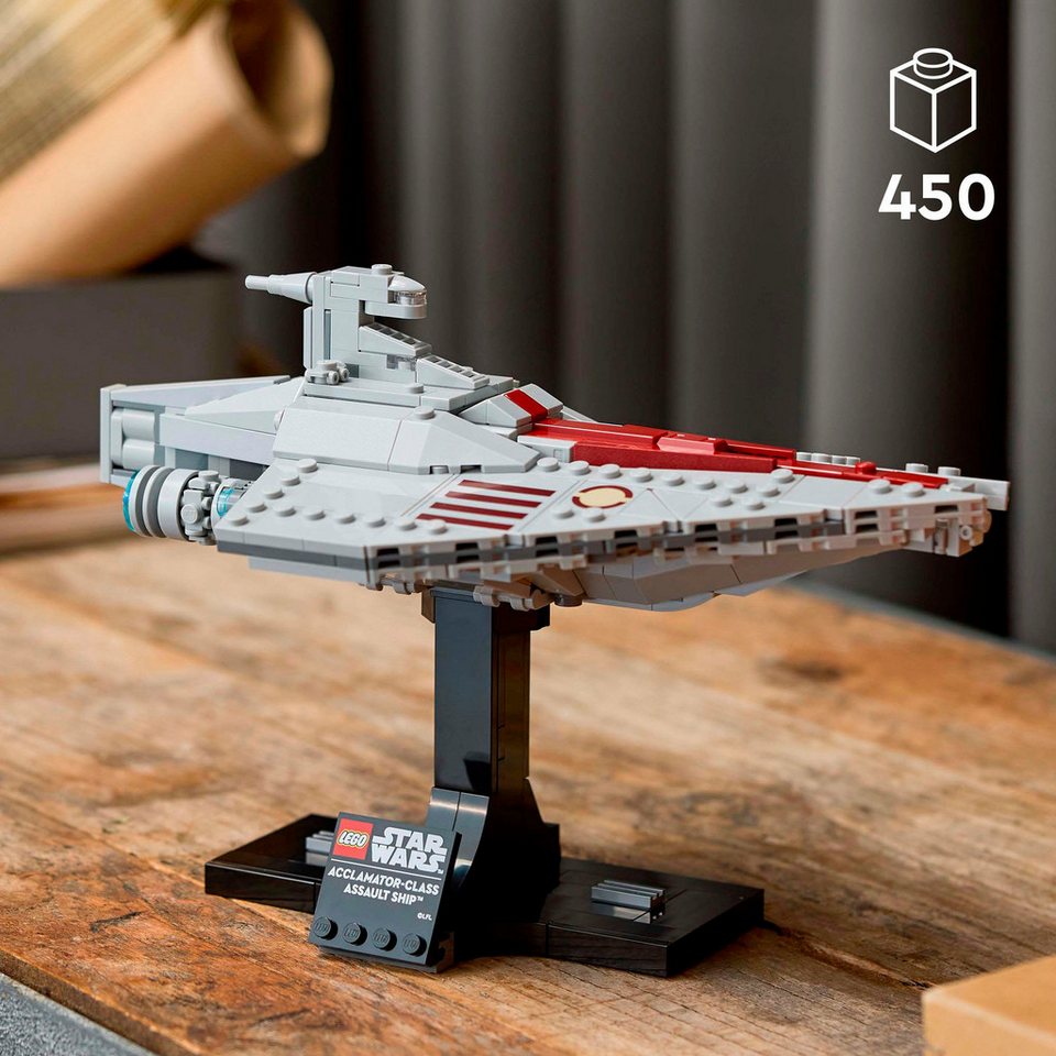LEGO® Assault Ship™ der Acclamator-Klasse (75404), LEGO Star Wars Konstruktionsspielsteine, (450 St), Made in Europe