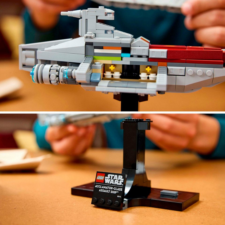 LEGO® Assault Ship™ der Acclamator-Klasse (75404), LEGO Star Wars Konstruktionsspielsteine, (450 St), Made in Europe
