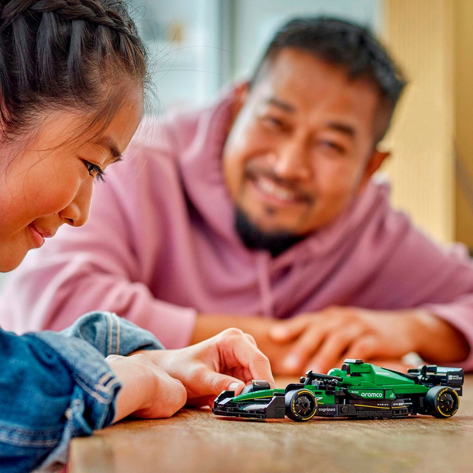 LEGO® Aston Martin Aramco F1® AMR24 Rennauto (77245), LEGO® Speed Champions Konstruktionsspielsteine, (269 St), Made in Europe
