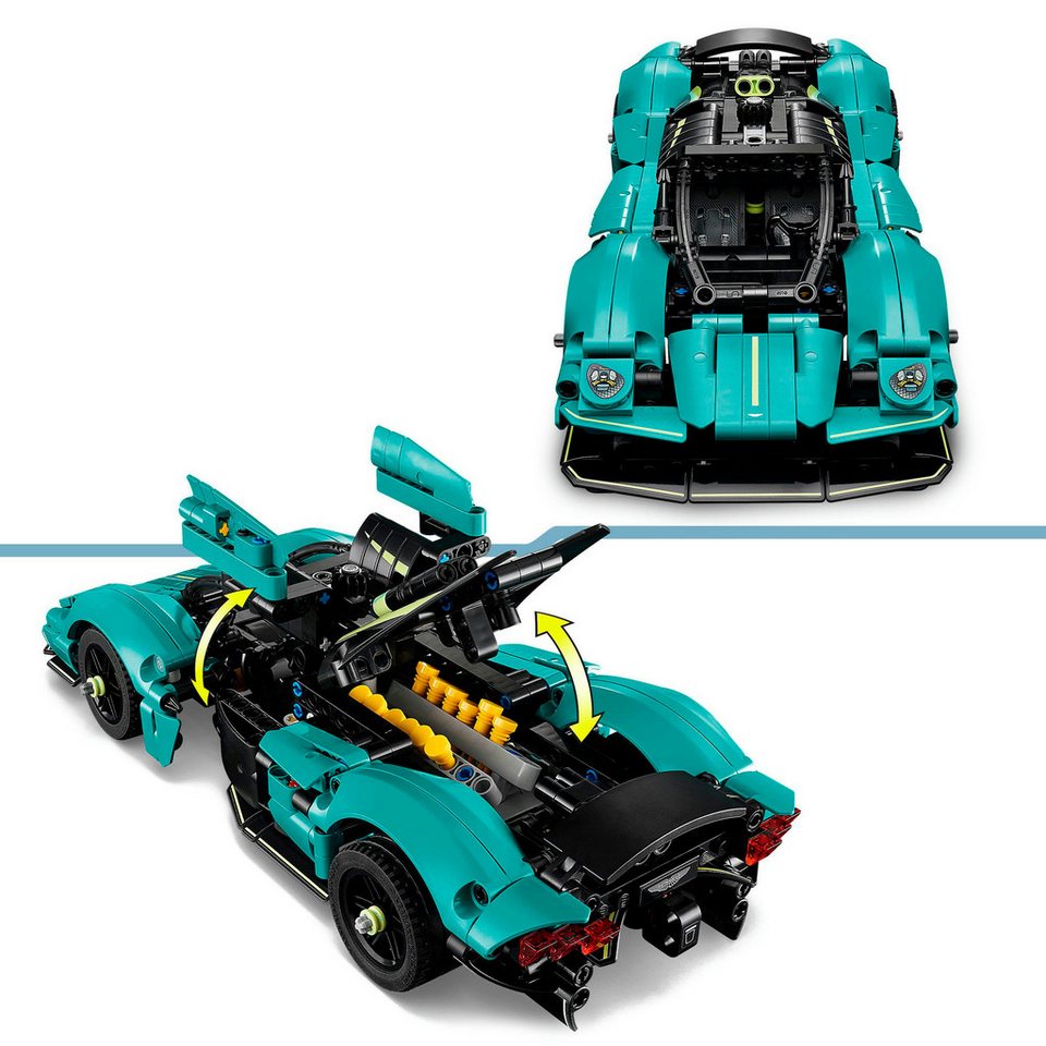 LEGO® Aston Martin Valkyrie (42208), LEGO Technic Konstruktionsspielsteine, (707 St), Made in Europe