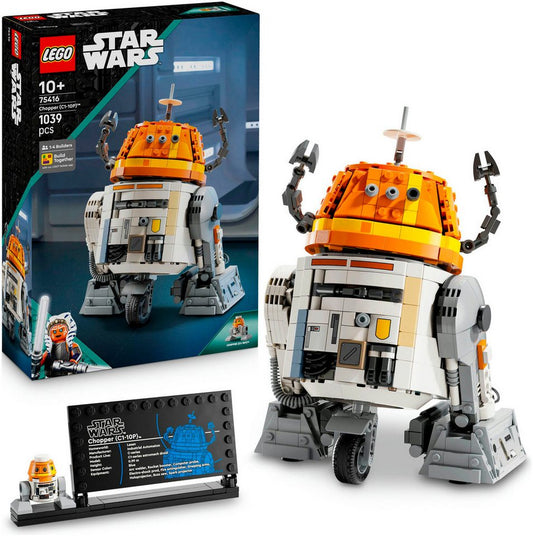 LEGO® Astromech-Droide Chopper (C1-10P) (75416), LEGO Star Wars ™ Konstruktionsspielsteine, (1039 St), Made in Europe