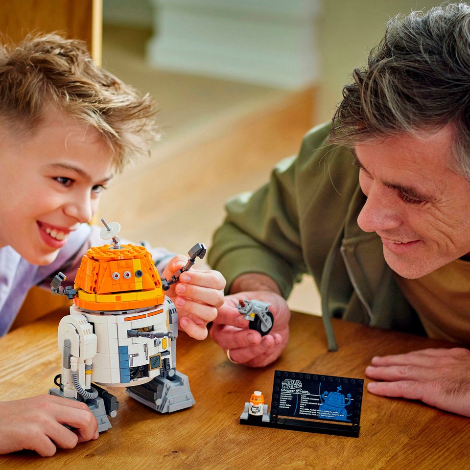 LEGO® Astromech-Droide Chopper (C1-10P) (75416), LEGO Star Wars ™ Konstruktionsspielsteine, (1039 St), Made in Europe