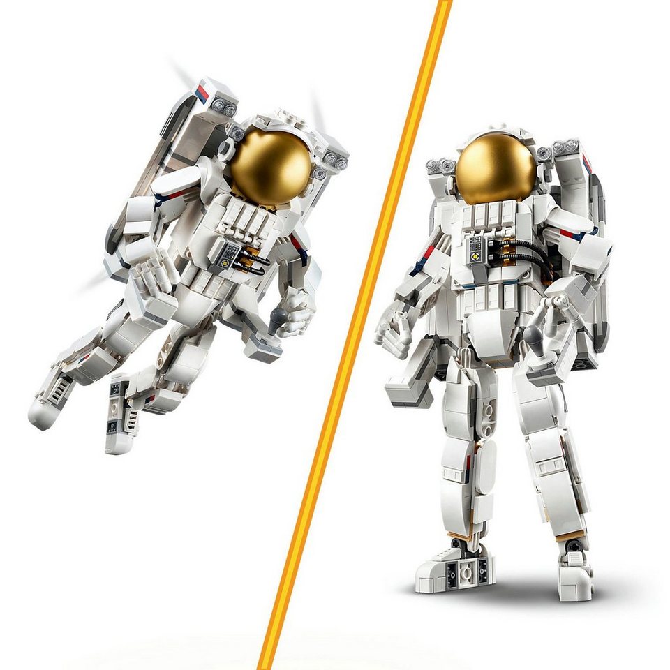 LEGO® Astronaut im Weltraum (31152), LEGO Creator 3in1 Konstruktionsspielsteine, (647 St), Made in Europe