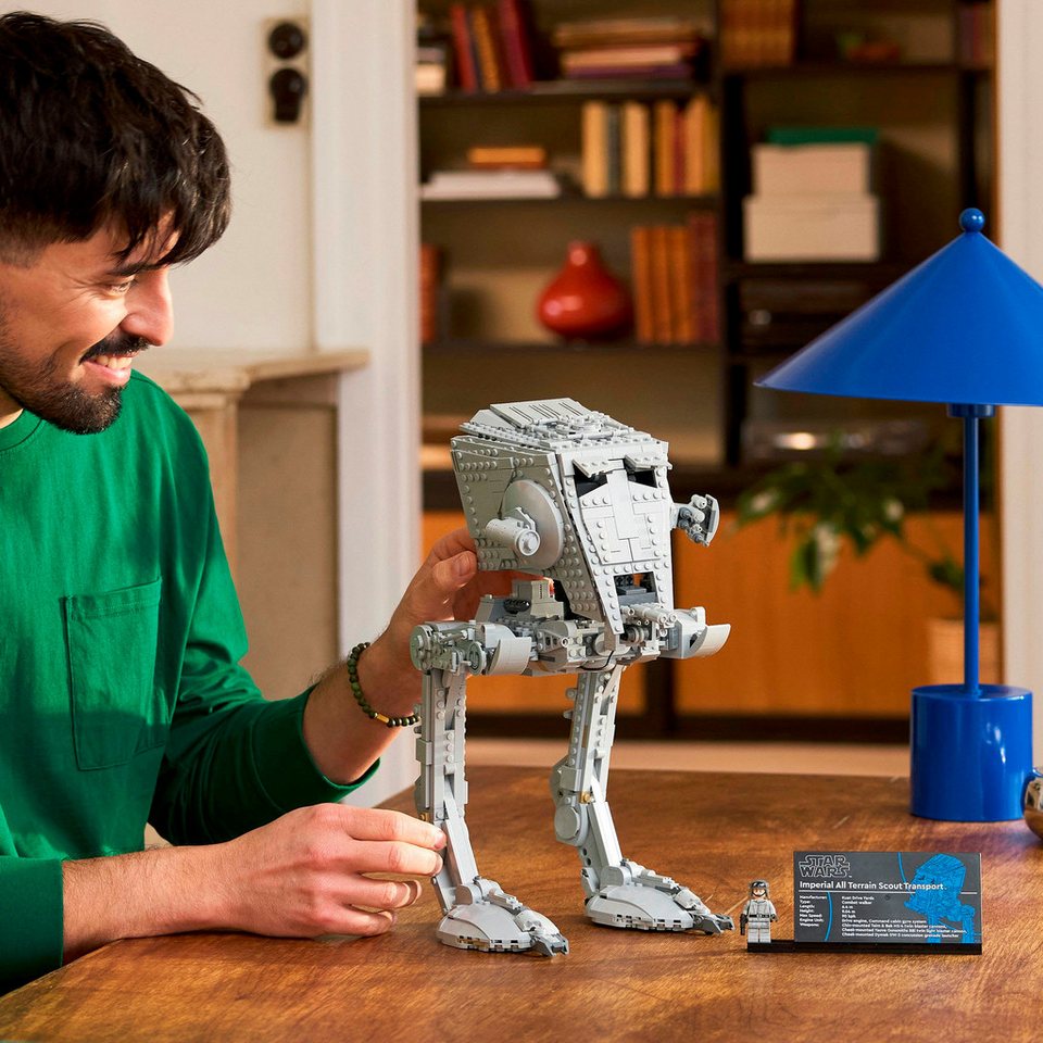 LEGO® AT-ST Kampfläufer (75417), LEGO Star Wars™ Konstruktionsspielsteine, (1513 St), Made in Europe