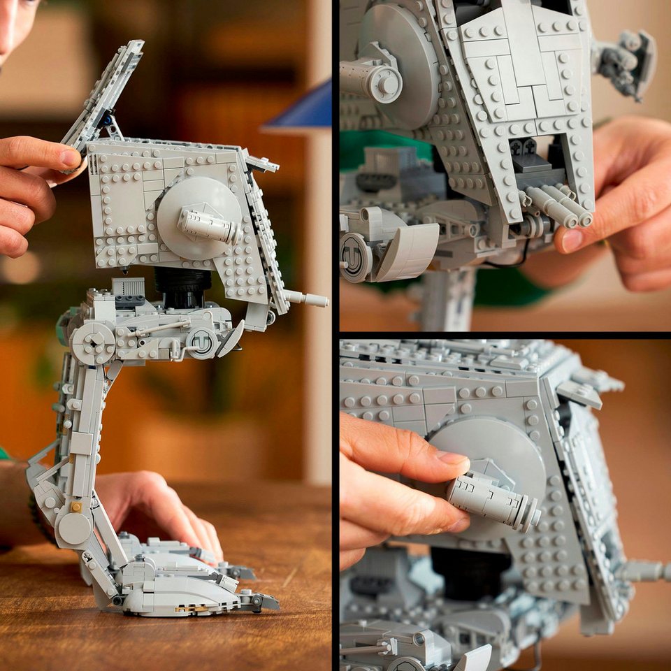 LEGO® AT-ST Kampfläufer (75417), LEGO Star Wars™ Konstruktionsspielsteine, (1513 St), Made in Europe