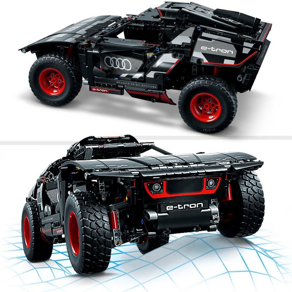 LEGO® Audi RS Q e-tron (42160), LEGO® Technic Konstruktionsspielsteine, (914 St), Made in Europe