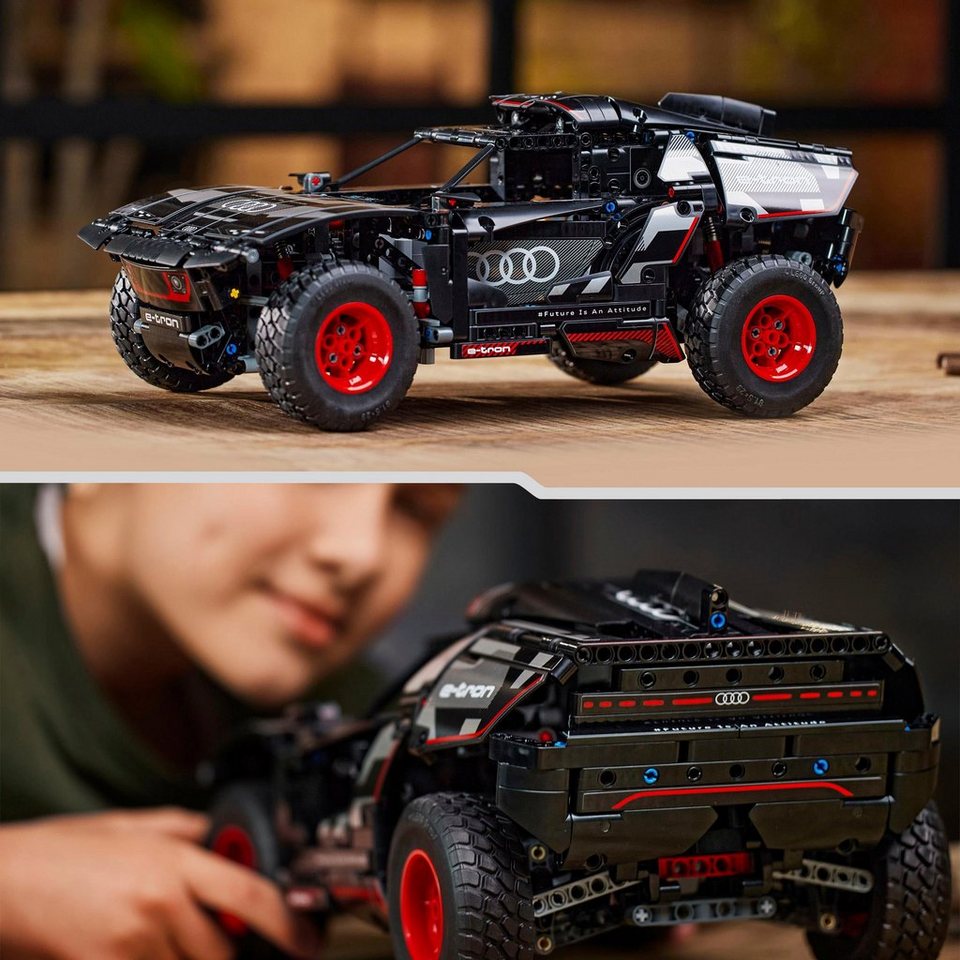 LEGO® Audi RS Q e-tron (42160), LEGO® Technic Konstruktionsspielsteine, (914 St), Made in Europe
