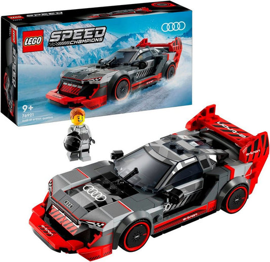 LEGO® Audi S1 e-tron quattro Rennwagen (76921), LEGO® Speed Champions Konstruktionsspielsteine, (274 St), Made in Europe