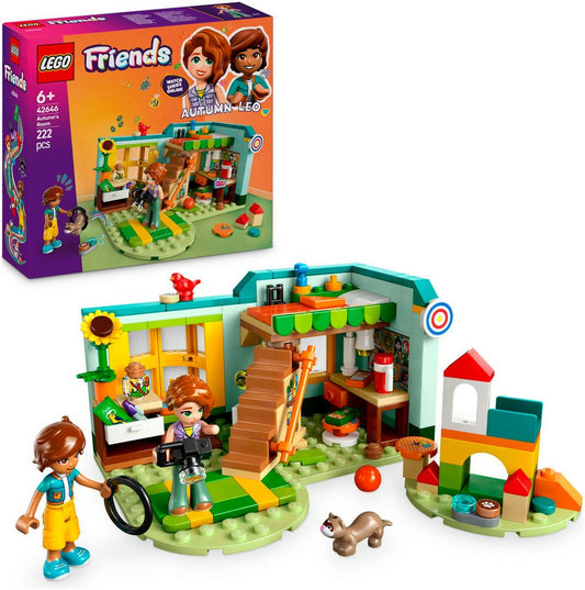 LEGO® Autumns Zimmer (42646), LEGO Friends Konstruktionsspielsteine, (222 St), Made in Europe