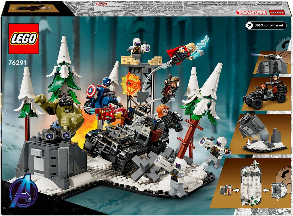 LEGO® Avengers Assemble: Age of Ultron (76291), LEGO Super Heroes Konstruktionsspielsteine, (613 St), Made in Europe