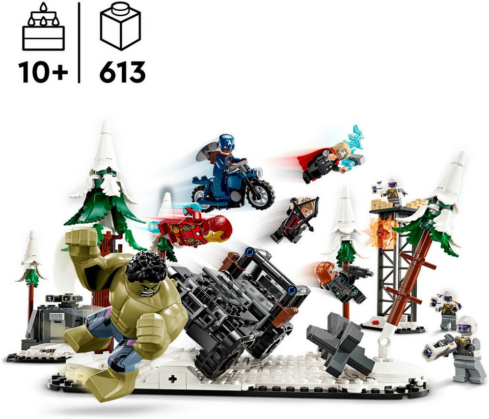 LEGO® Avengers Assemble: Age of Ultron (76291), LEGO Super Heroes Konstruktionsspielsteine, (613 St), Made in Europe