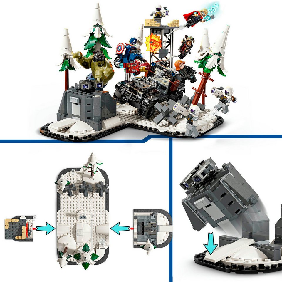 LEGO® Avengers Assemble: Age of Ultron (76291), LEGO Super Heroes Konstruktionsspielsteine, (613 St), Made in Europe