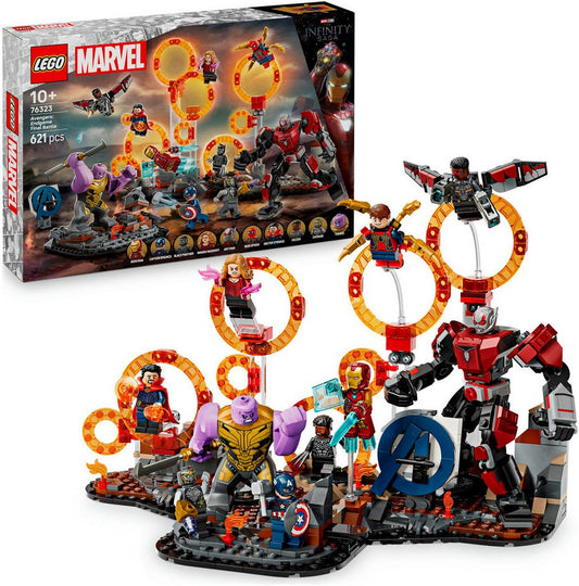 LEGO® Avengers: Endgame Letzter Showdown (76323), LEGO Super Heroes Konstruktionsspielsteine, (621 St), Made in Europe