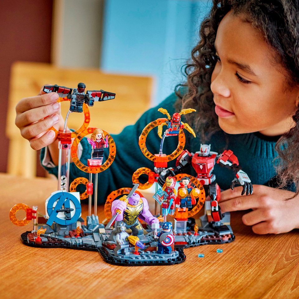 LEGO® Avengers: Endgame Letzter Showdown (76323), LEGO Super Heroes Konstruktionsspielsteine, (621 St), Made in Europe