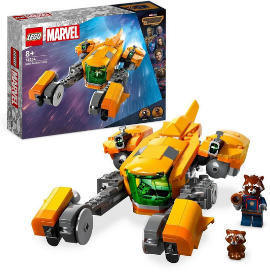 LEGO® Baby Rockets Schiff (76254), LEGO® Marvel Konstruktionsspielsteine, (330 St), Made in Europe