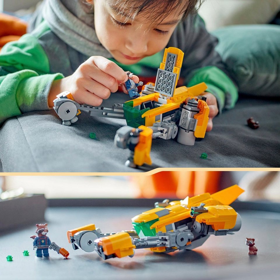 LEGO® Baby Rockets Schiff (76254), LEGO® Marvel Konstruktionsspielsteine, (330 St), Made in Europe