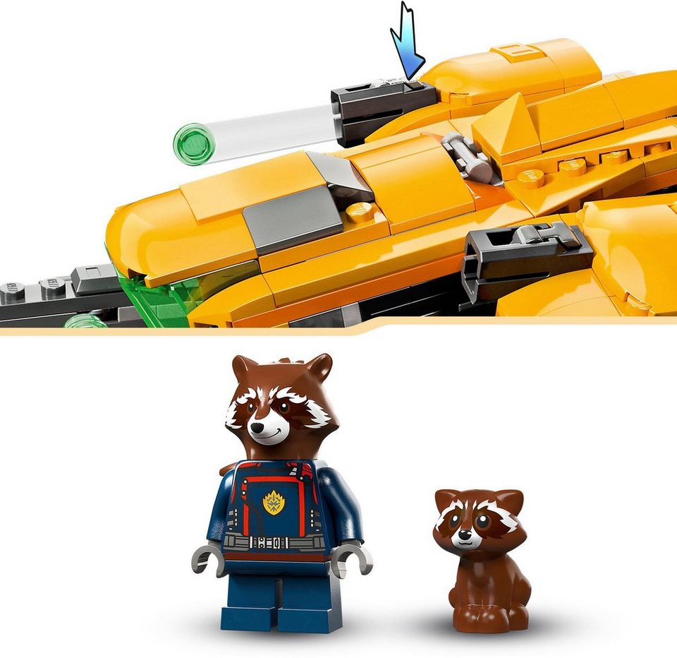 LEGO® Baby Rockets Schiff (76254), LEGO® Marvel Konstruktionsspielsteine, (330 St), Made in Europe