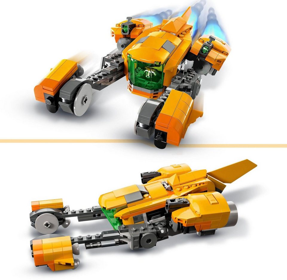 LEGO® Baby Rockets Schiff (76254), LEGO® Marvel Konstruktionsspielsteine, (330 St), Made in Europe