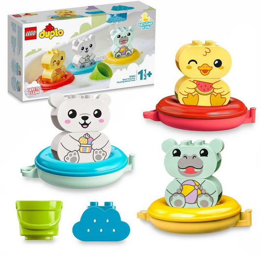 LEGO® Badewannenspaß: Schwimmender Tierzug (10965), LEGO® DUPLO Konstruktionsspielsteine, (14 St), Badewannenspielzeug