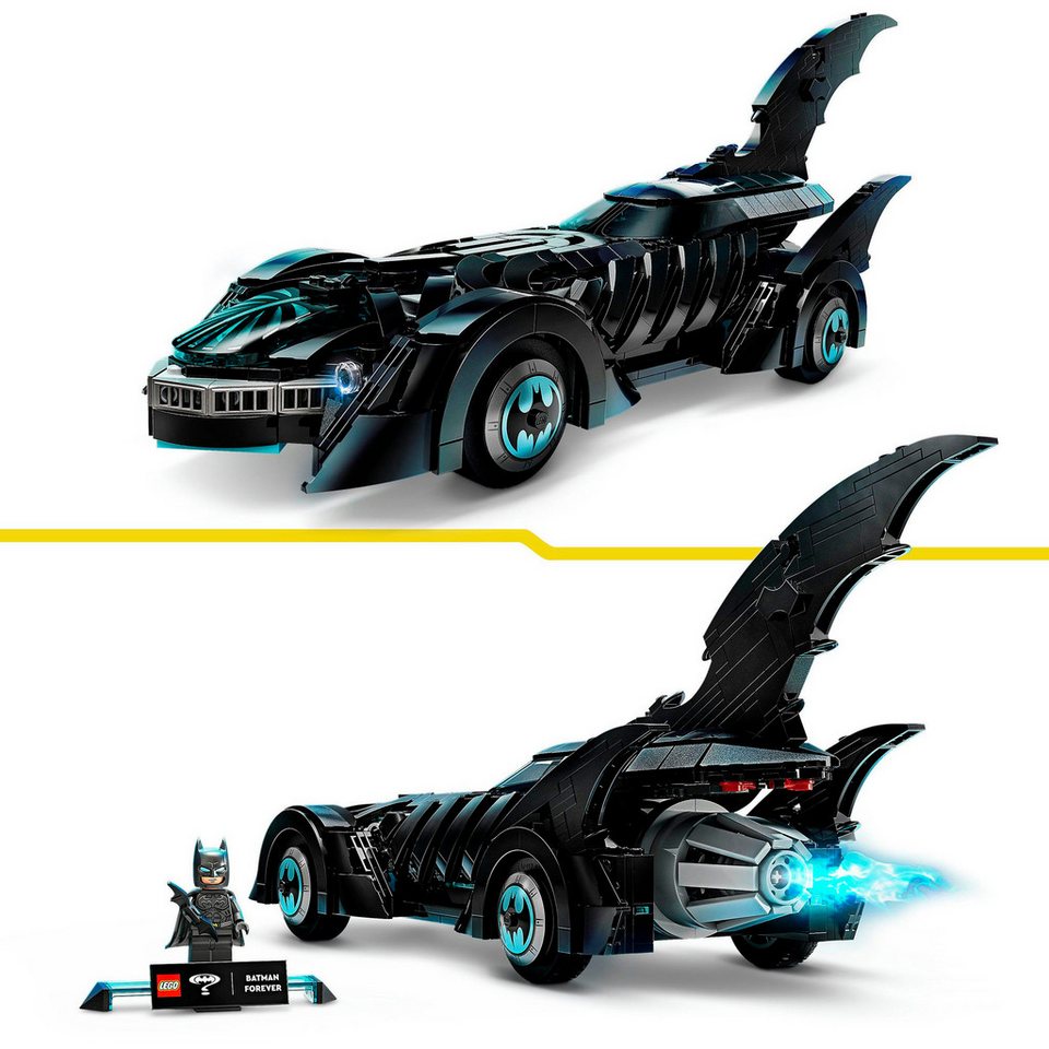 LEGO® Batman Forever Batmobil (76304), LEGO Super Heroes Konstruktionsspielsteine, (909 St), Made in Europe