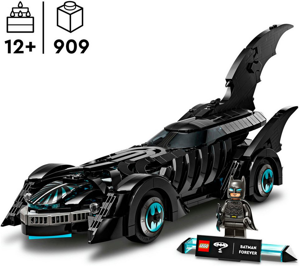 LEGO® Batman Forever Batmobil (76304), LEGO Super Heroes Konstruktionsspielsteine, (909 St), Made in Europe