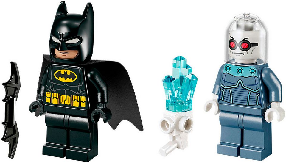 LEGO® Batman™ & Batmobil™ vs. Mr. Freeze™ (76301), LEGO Super Heroes Konstruktionsspielsteine, (63 St), Made in Europe