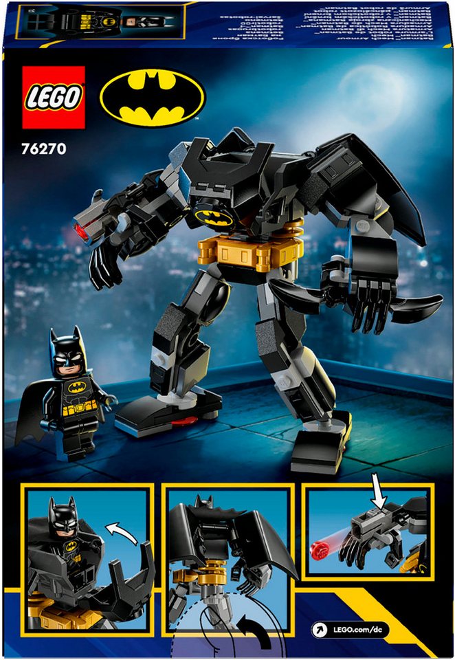 LEGO® Batman™ Mech (76270), LEGO Super Heroes Konstruktionsspielsteine, (140 St), Made in Europe