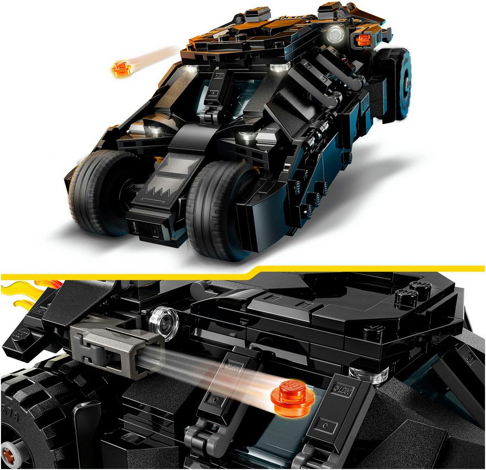 LEGO® Batman™ Tumbler vs. Two-Face™ & The Joker™ (76303), LEGO Super Heroes Konstruktionsspielsteine, (429 St), Made in Europe
