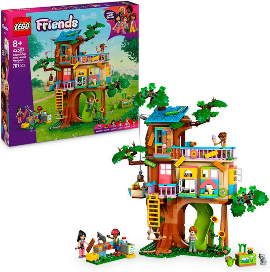 LEGO® Baumhaus (42652), LEGO Friends Konstruktionsspielsteine, (701 St), Made in Europe