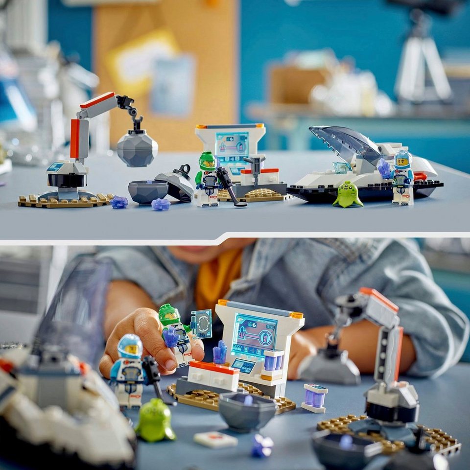 LEGO® Bergung eines Asteroiden im Weltall (60429), LEGO City Konstruktionsspielsteine, (126 St), Made in Europe