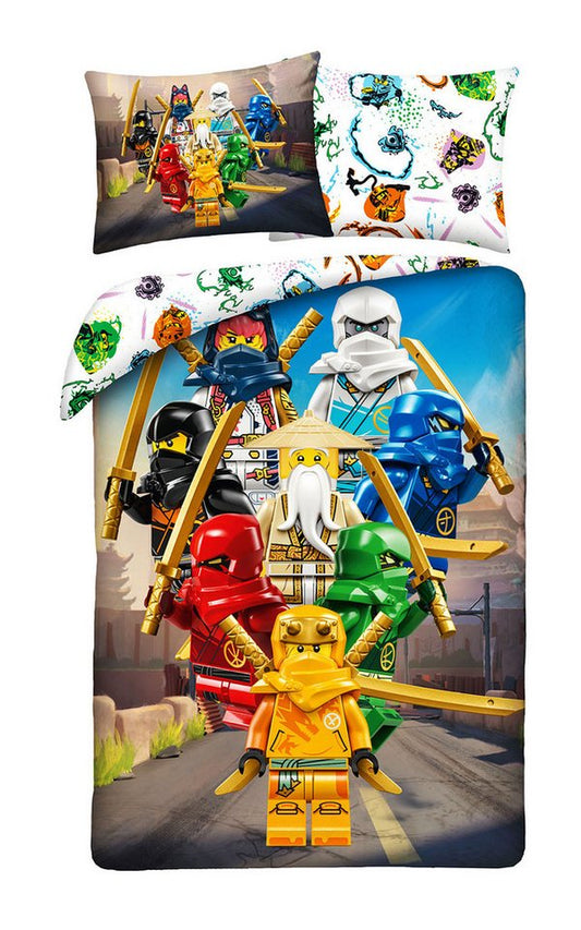 LEGO® Bettwäsche LEGO Ninjago Kinderbettwäsche 140 x 200 cm