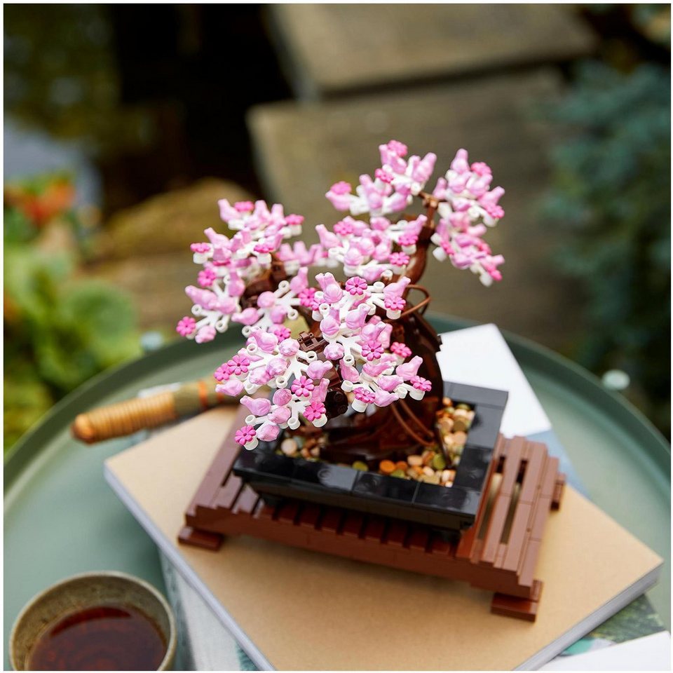 LEGO® Bonsai Baum (10281), Lego Botanicals Konstruktionsspielsteine, (878 St), Made in Europe