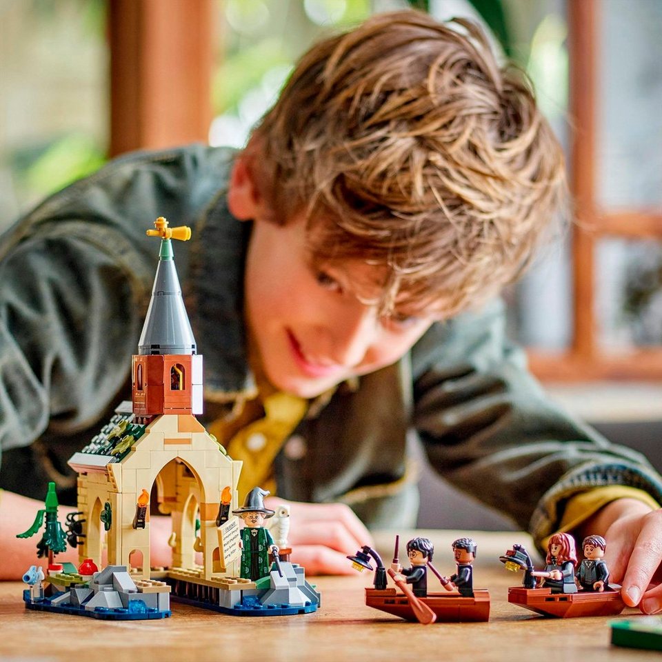 LEGO® Bootshaus von Schloss Hogwarts™ (76426), LEGO® Harry Potter™ Konstruktionsspielsteine, (350 St), Made in Europe