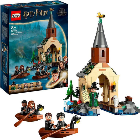 LEGO® Bootshaus von Schloss Hogwarts™ (76426), LEGO® Harry Potter™ Konstruktionsspielsteine, (350 St), Made in Europe