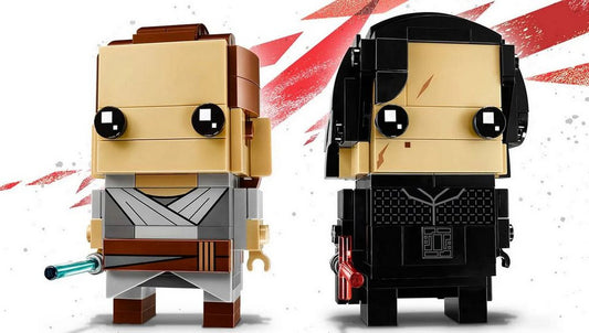 LEGO® Brick Headz Rey & Kylo Ren 41489 Spielbausteine