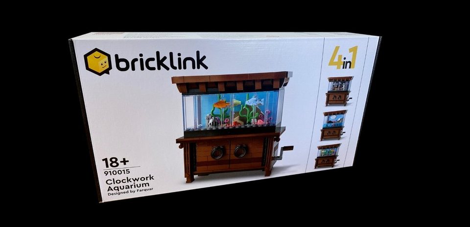 LEGO® Bricklink 910015 Clockwork Aquarium Spielbausteine, (876 St)