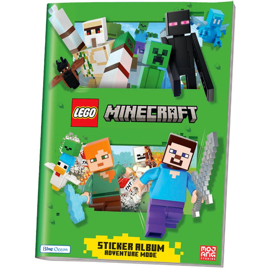 LEGO® Bücher-Adventskalender LEGO Minecraft Adventure Mode - Serie 1 - Sammelsticker - 1 Album