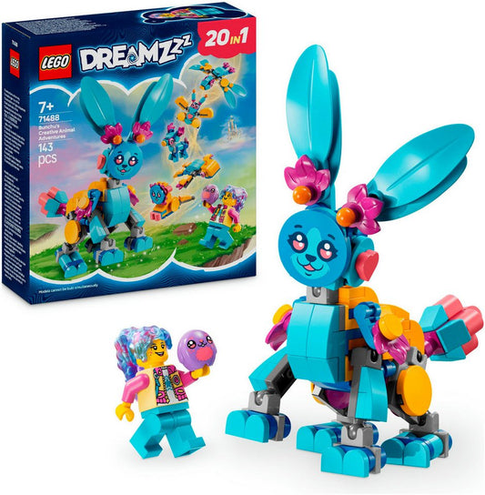 LEGO® Bunchus kreative Tierabenteuer (71488), LEGO DREAMZzz Konstruktionsspielsteine, (143 St), Made in Europe