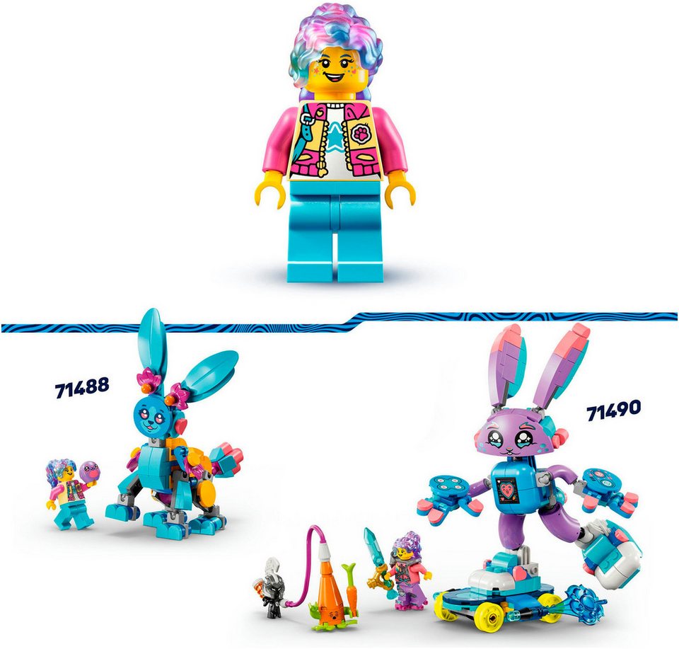 LEGO® Bunchus kreative Tierabenteuer (71488), LEGO DREAMZzz Konstruktionsspielsteine, (143 St), Made in Europe