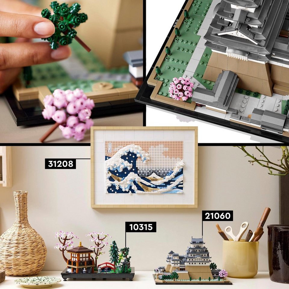 LEGO® Burg Himeji (21060), LEGO® Architecture Konstruktionsspielsteine, (2125 St), Made in Europe