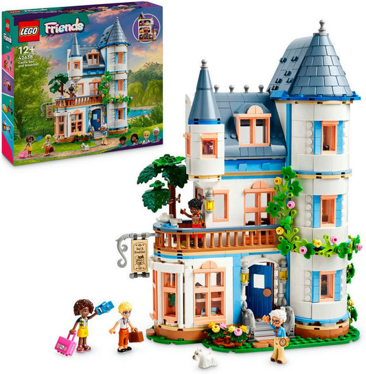 LEGO® Burg mit Ferienunterkunft (42638), LEGO Friends Konstruktionsspielsteine, (1311 St), Made in Europe